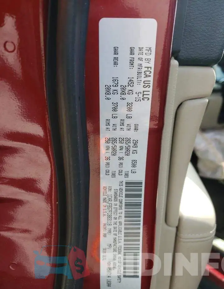 1C4RJFBG7FC883118 Photo# 10