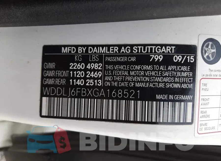 WDDLJ6FBXGA168521 Photo# 10