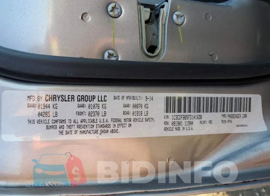 1C3CDFBB5FD141638 Photo# 12