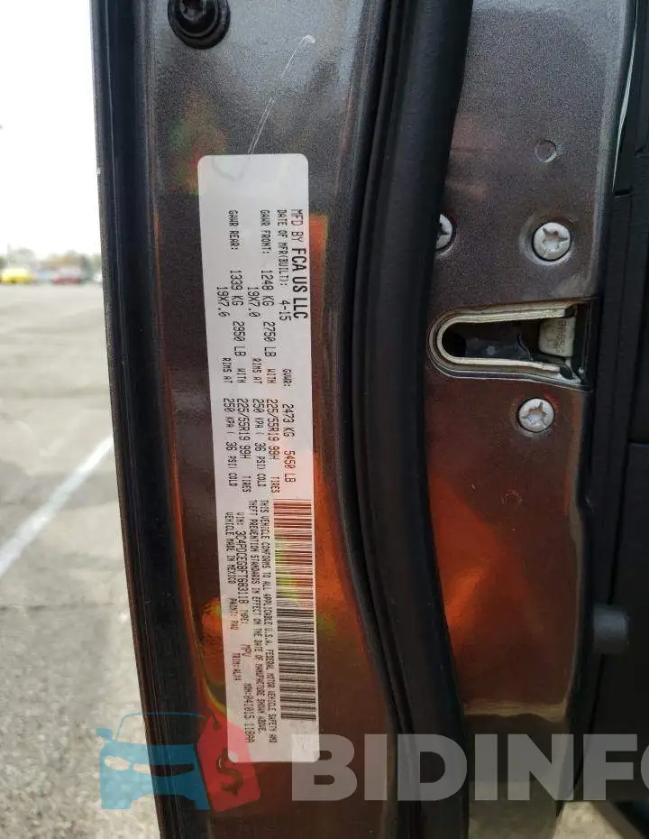 3C4PDCEG8FT683118 Photo# 10