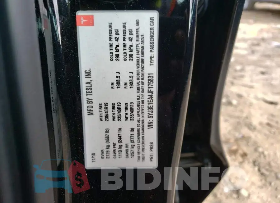 5YJ3E1EA4JF175831 Photo# 13