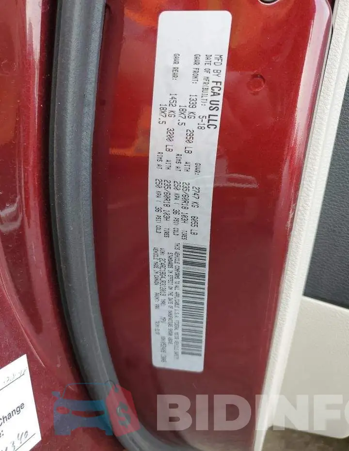 2C4RC1BG4JR312019 Photo# 14