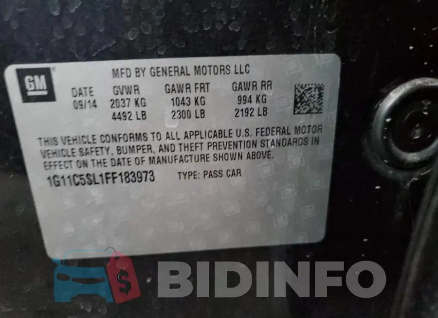 1G11C5SL1FF183973 Photo# 10