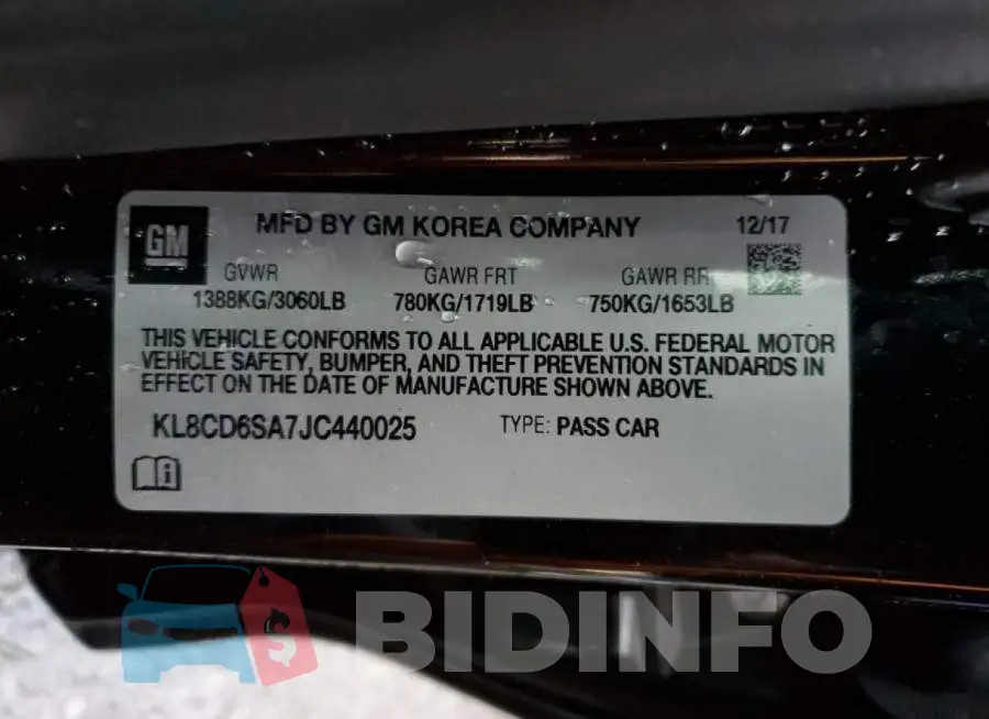KL8CD6SA7JC440025 Photo# 12