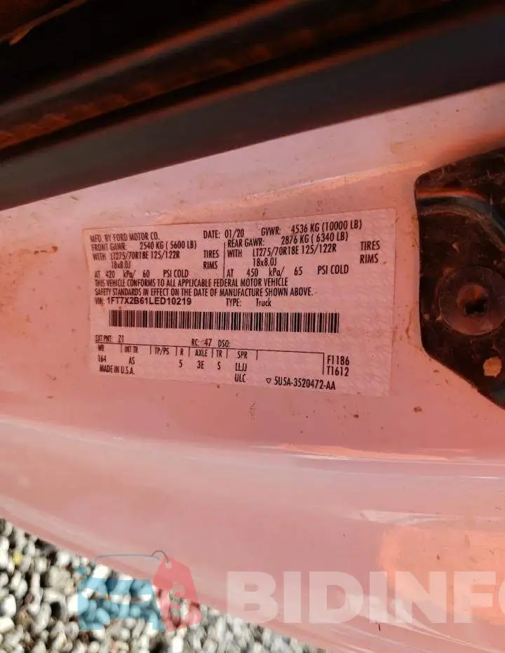 1FT7X2B61LED10219 Photo# 13