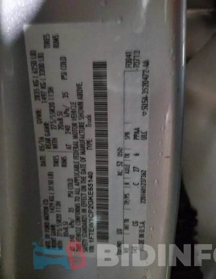 1FTEW1CP2GKE65140 Photo# 13