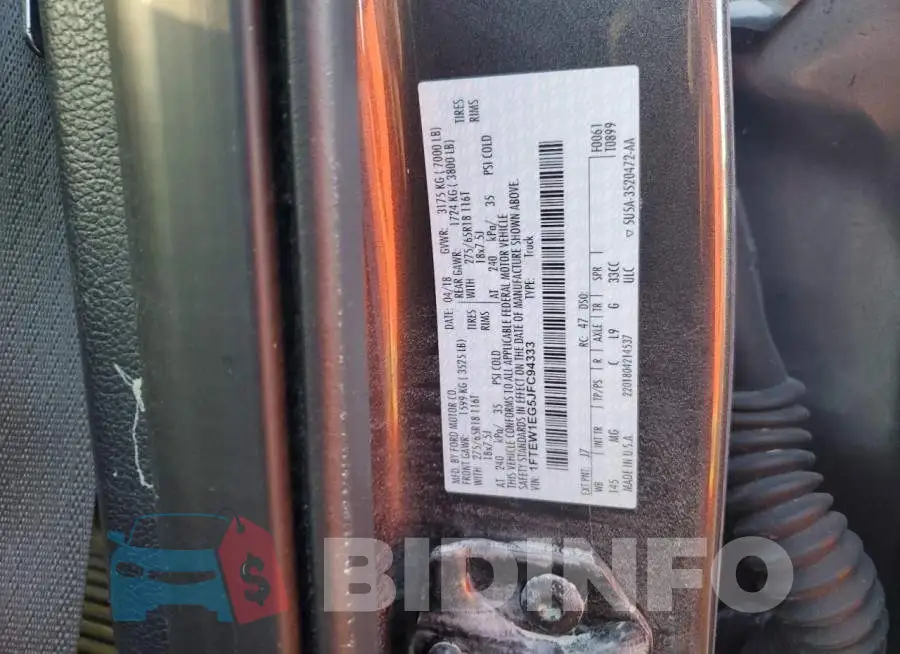1FTEW1EG5JFC94333 Photo# 10