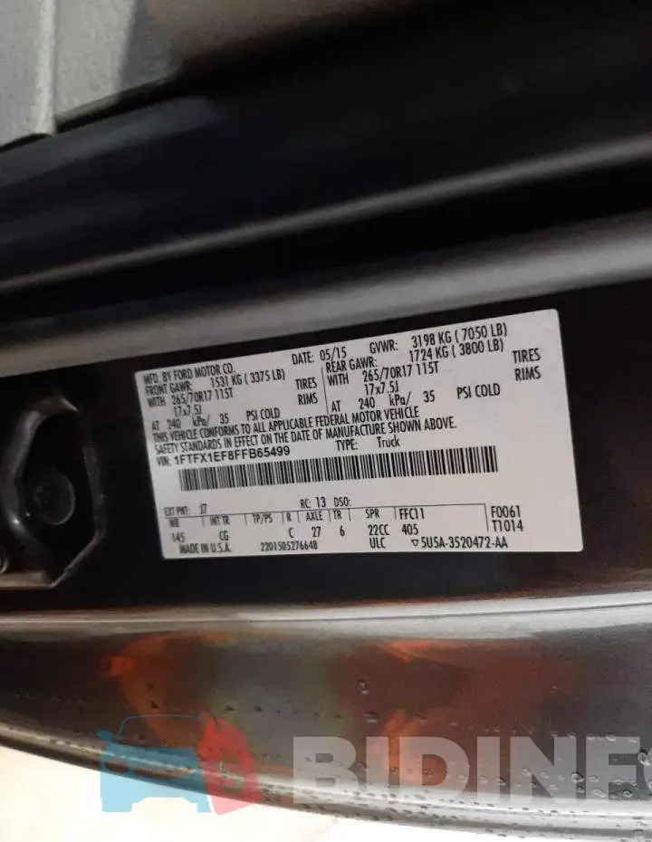 1FTFX1EF8FFB65499 Photo# 12