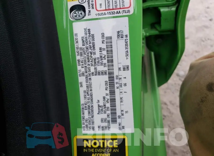 3FADP4EJ9FM178488 Photo# 12