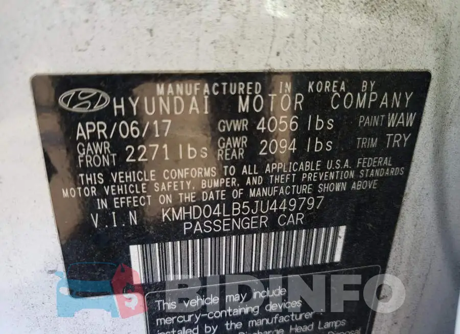 KMHD04LB5JU449797 Photo# 13