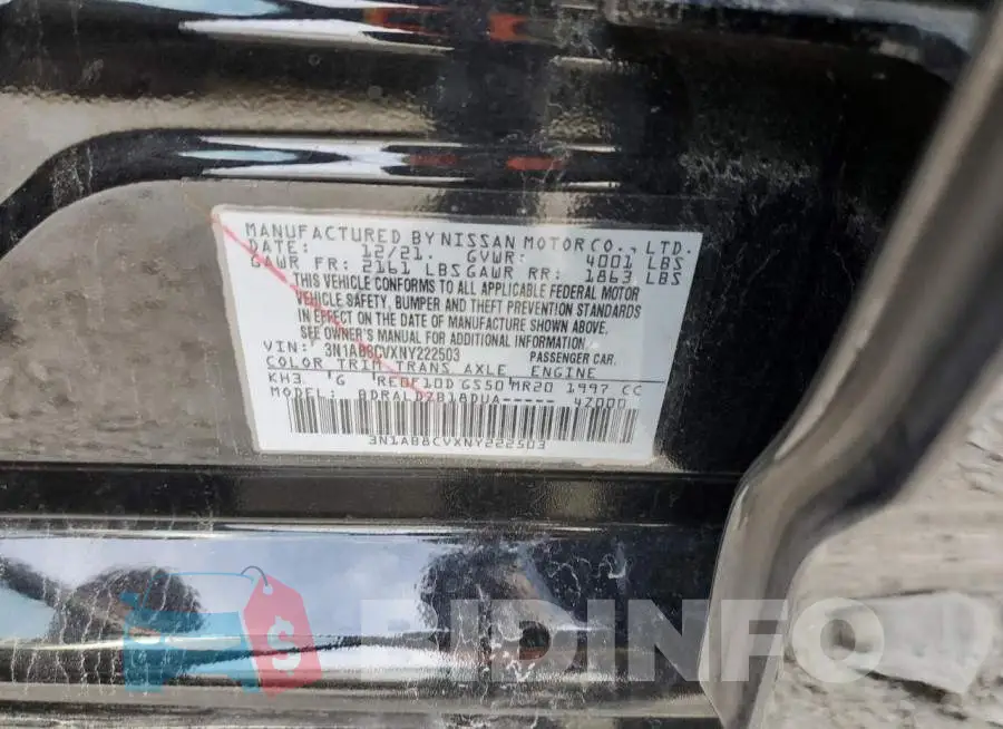 3N1AB8CVXNY222503 Photo# 12