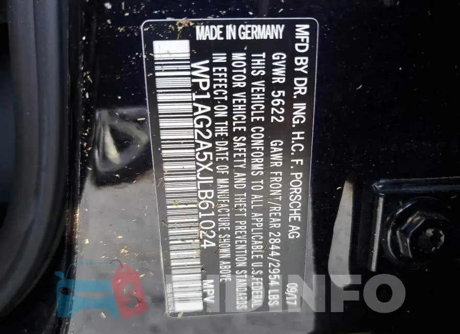 WP1AG2A5XJLB61024 Photo# 10