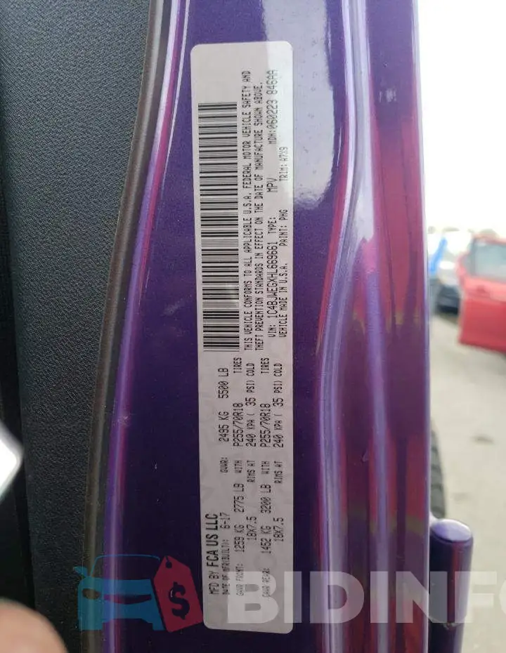 1C4BJWEGXHL669661 Photo# 13