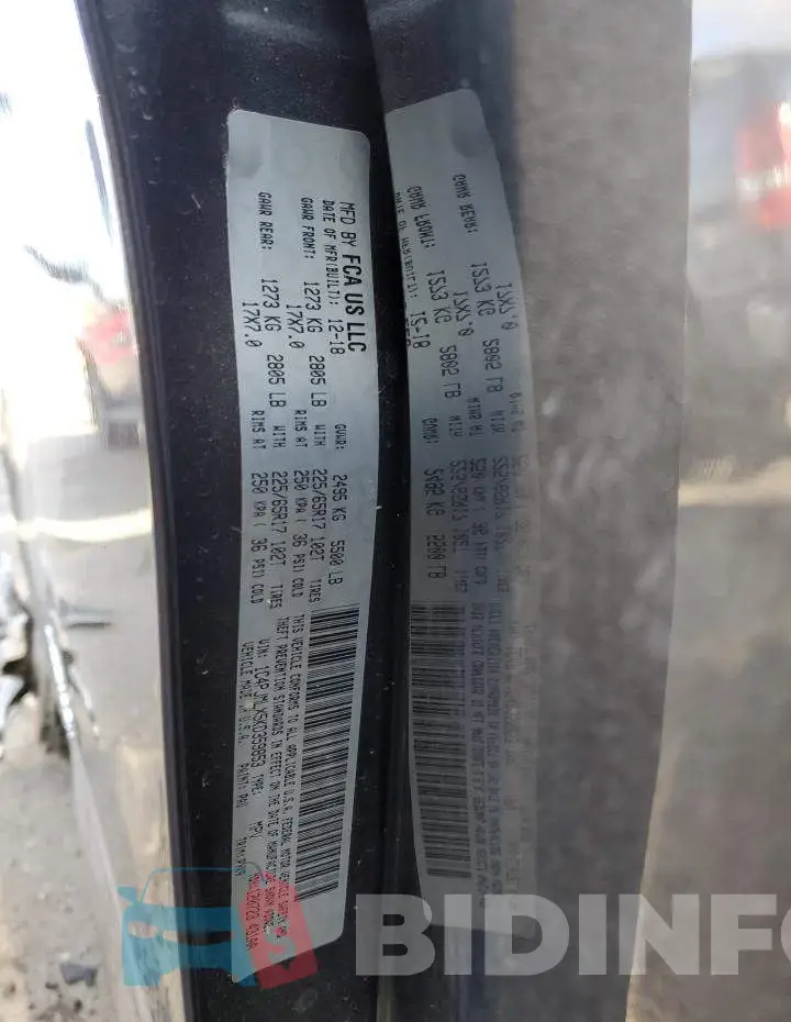 1C4PJMLX5KD359853 Photo# 13