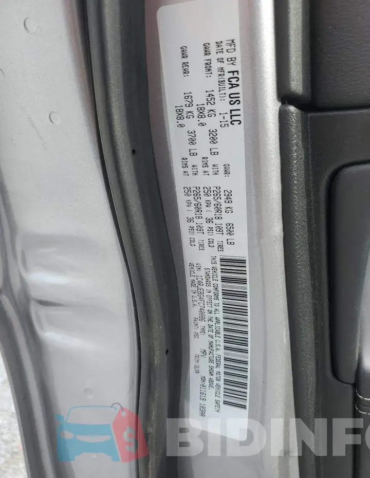 1C4RJEBG4FC740086 Photo# 10