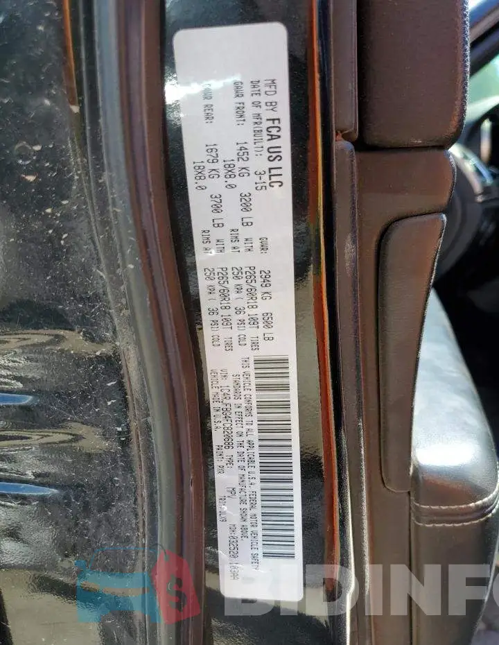 1C4RJFBG4FC820686 Photo# 10