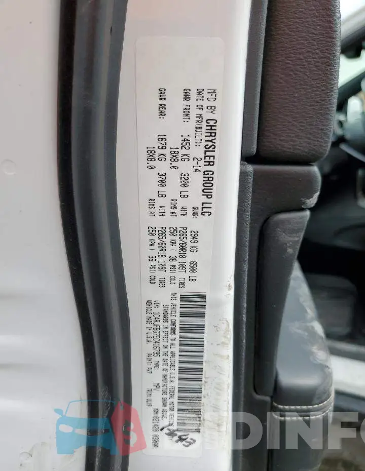 1C4RJFBG7EC416795 Photo# 13
