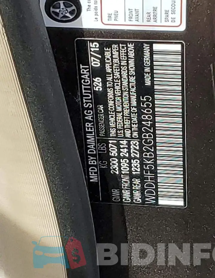 WDDHF5KB2GB248655 Photo# 10