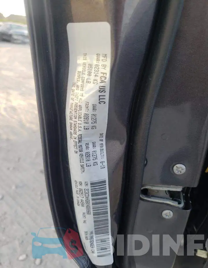 2C3CDXHG6KH680968 Photo# 10