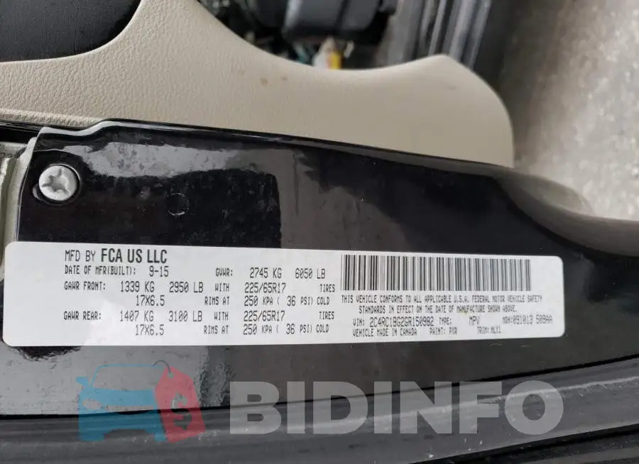 2C4RC1BG2GR150982 Photo# 10