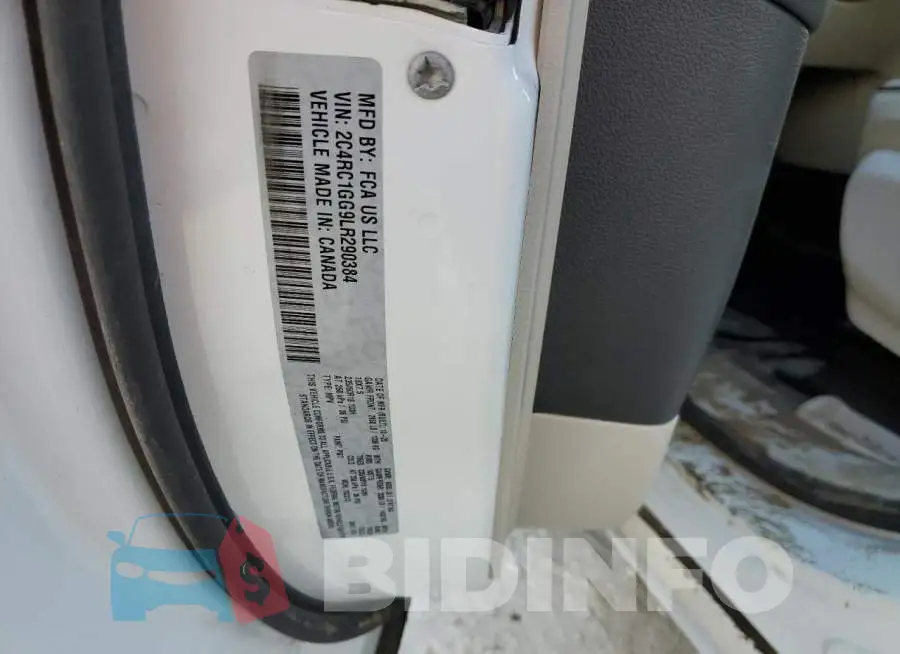 2C4RC1GG9LR290384 Photo# 10