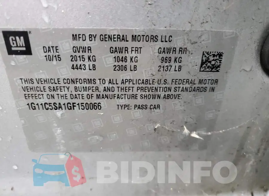 1G11C5SA1GF150066 Photo# 12