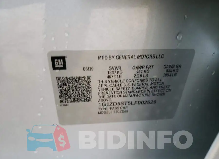 1G1ZD5ST5LF002529 Photo# 12