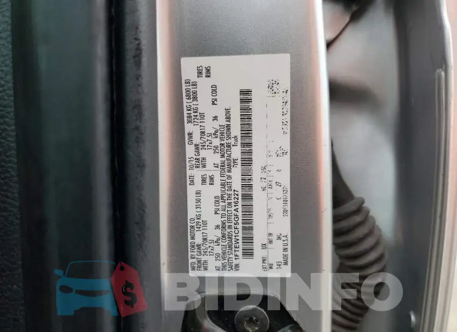1FTEW1CF5GFA16227 Photo# 12