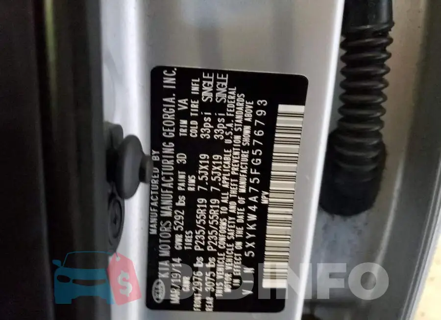 5XYKW4A75FG576793 Photo# 13