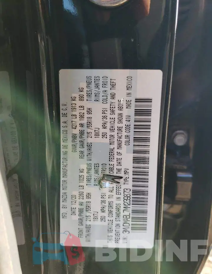 3MVDMABL7MM239873 Photo# 13