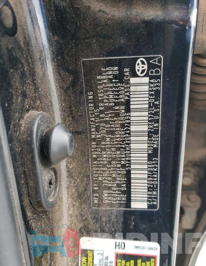 5YFBURHEXGP427896 Photo# 12