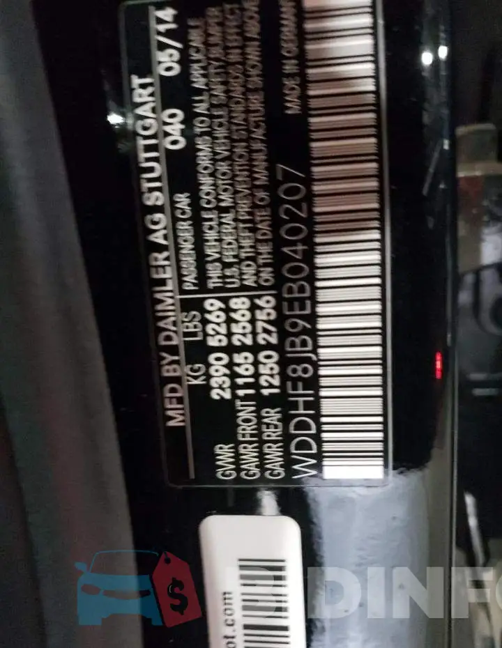 WDDHF8JB9EB040207 Photo# 10