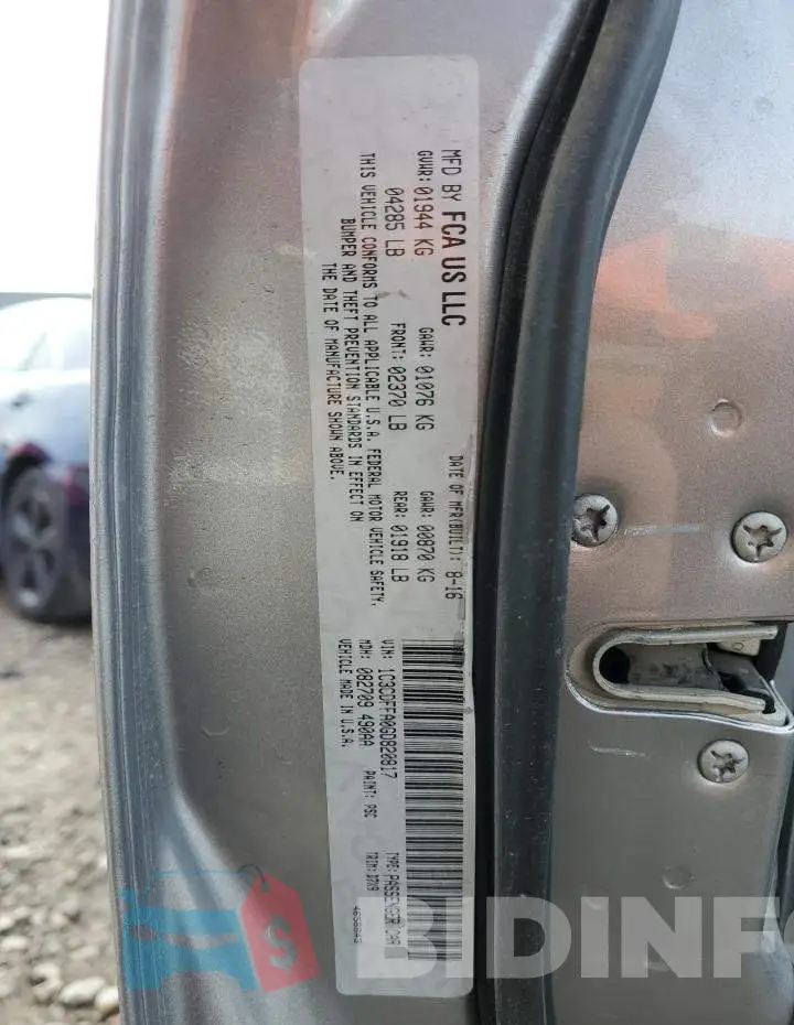 1C3CDFFA0GD820817 Photo# 10