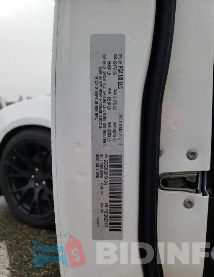 2C3CDXGJ1HH541241 Photo# 12