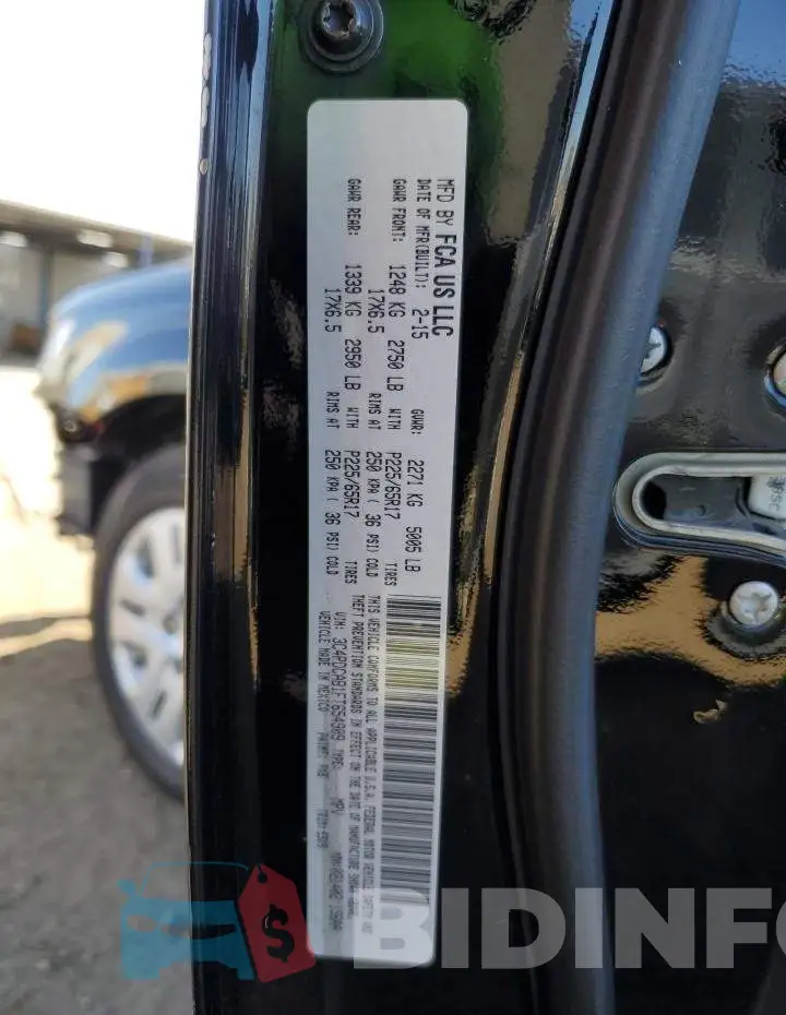 3C4PDCAB1FT654909 Photo# 10