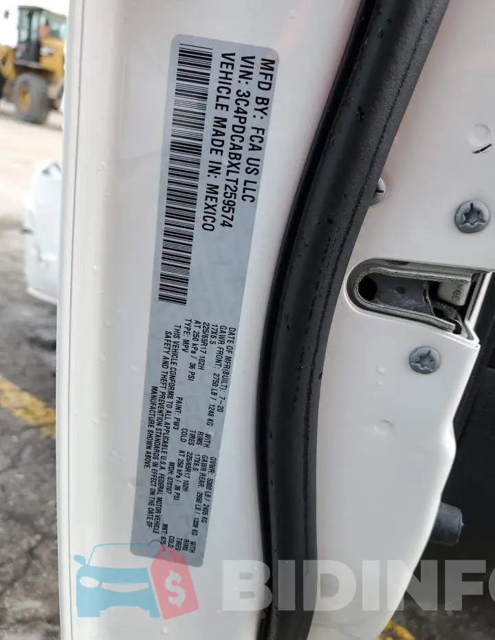 3C4PDCABXLT259574 Photo# 13