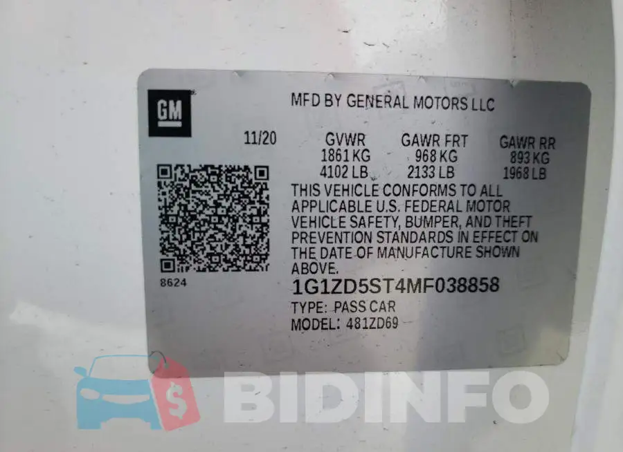 1G1ZD5ST4MF038858 Photo# 12