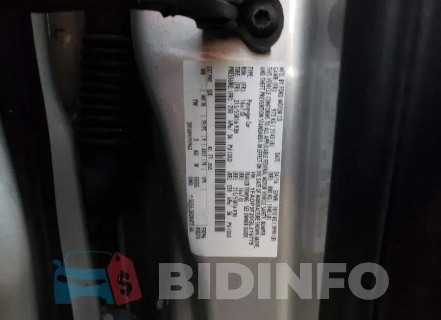 1FADP3F20GL319775 Photo# 12