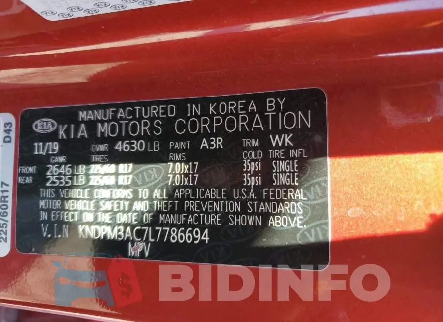 KNDPM3AC7L7786694 Photo# 13