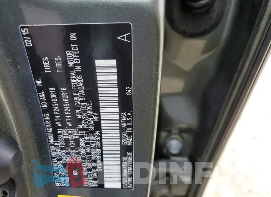 5TDZKRFH9FS069794 Photo# 13