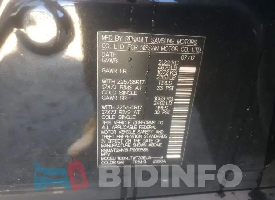 KNMAT2MV8HP609885 Photo# 10