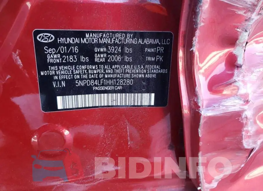 5NPD84LF1HH128280 Photo# 12