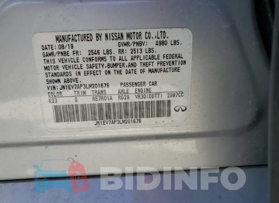 JN1EV7AP3LM201676 Photo# 13