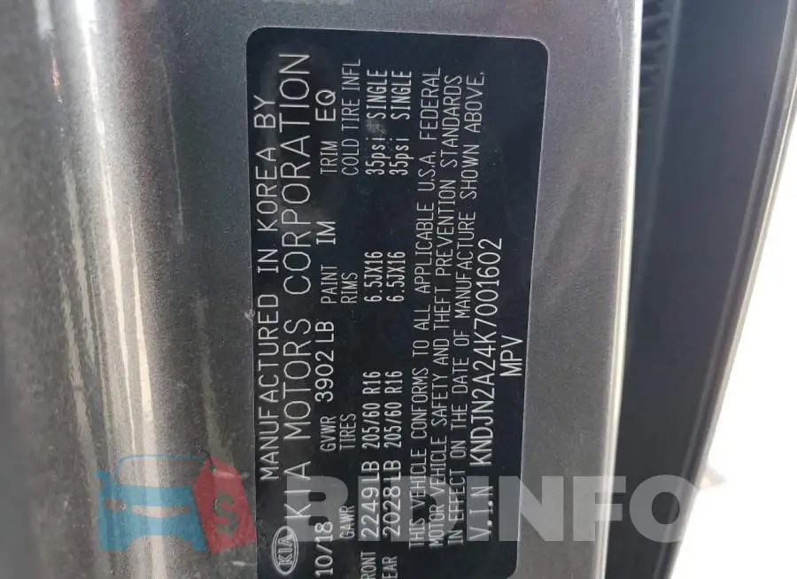 KNDJN2A24K7001602 Photo# 13