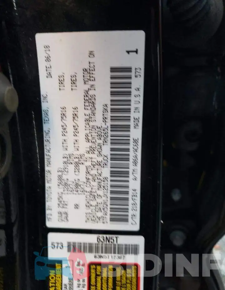 5TFAX5GN1JX125158 Photo# 10