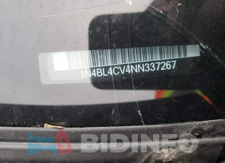 1N4BL4CV4NN337267 Photo# 12