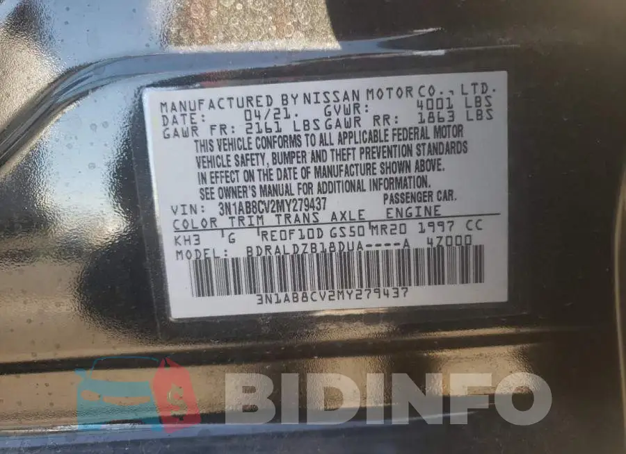 3N1AB8CV2MY279437 Photo# 10