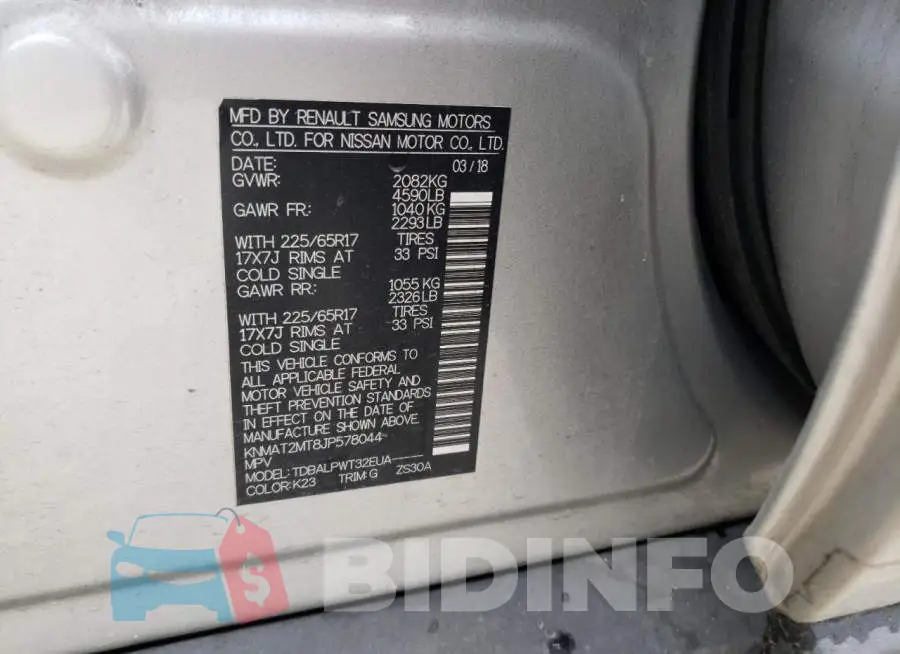 KNMAT2MT8JP578044 Photo# 13