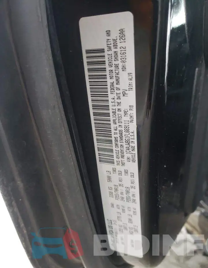 1C4AJWBG1FL669111 Photo# 13