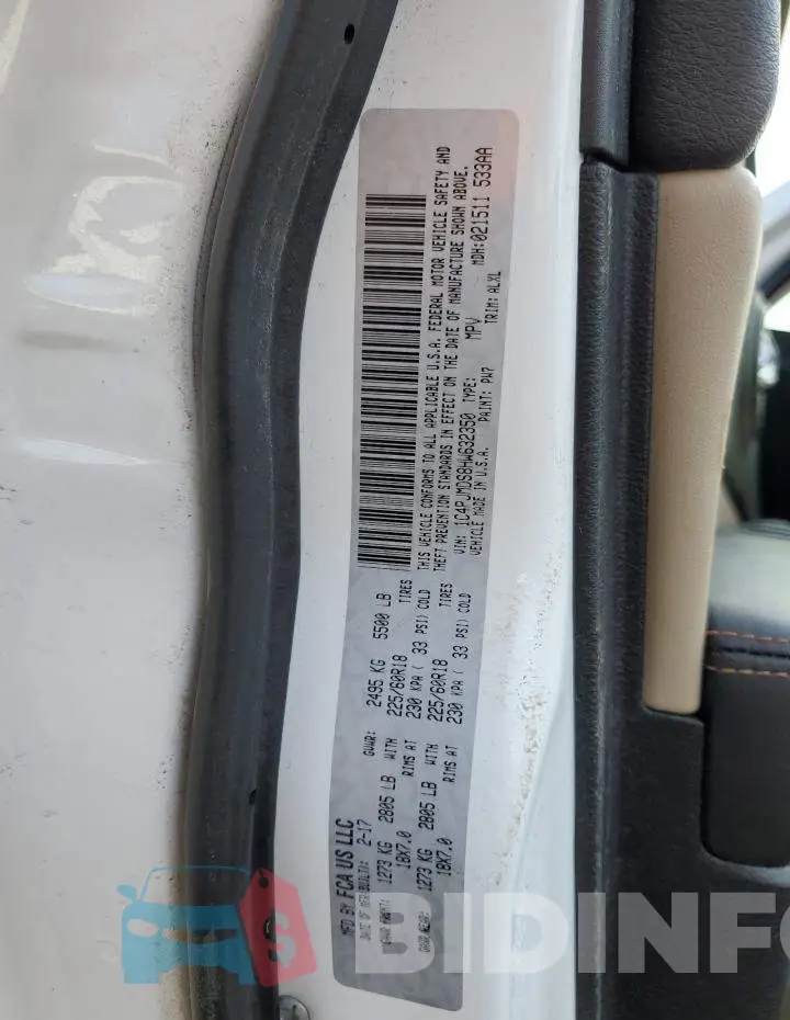 1C4PJMDS8HW632350 Photo# 13